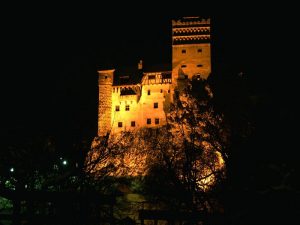 castelul bran noaptea