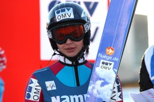 Daniela Haralambie, cea mai bună săritoare cu schiurile din România, zboară spre recorduri naţionale