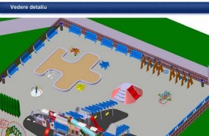 „Avionul” de joacă pentru copii va fi amplasat în Centrul Civic