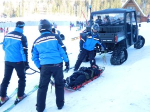 Jandarmii montani au salvat un rus pierdut în masivul Postăvarul