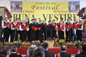 Festivalul „Buna Vestire” reunește 15 coruri bisericești, la Viştea de Sus