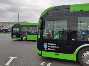 RATBV reintroduce în circulație 10 autobuze electrice SOR