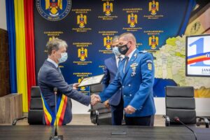 Șeful Jandarmeriei Brașov a primit  titlul de Cetățean de onoare al Municipiului Brașov