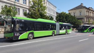 25 de troleibuze Solaris ajung, în octombrie, în municipiul Brașov
