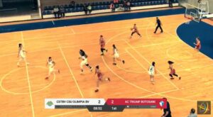 BASCHET: Olimpia CSU Brașov a surclasat pe Triumf Botoșani (VIDEO)