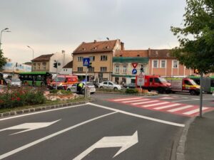 Accident cu victime în municipiul Brașov