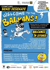 „Welcome to the Balkans!” – Concurs național de benzi desenate pentru tineri