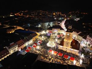 VIDEO Brașovul a redevenit „oraș din poveste”!